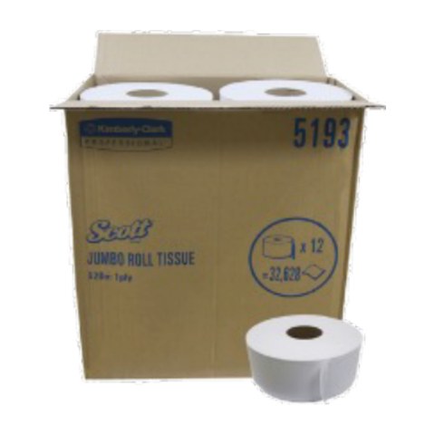 Scott® Jumbo Roll Tissue 620m — product code 5193