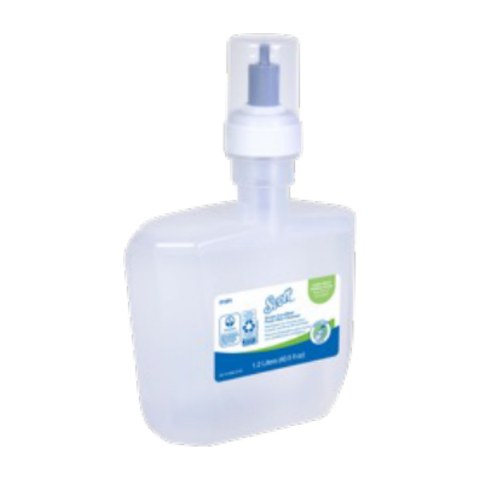 Scott® Luxury Foam Fragrance & Dye Free Skin Cleanser 1.2L — product code 91591