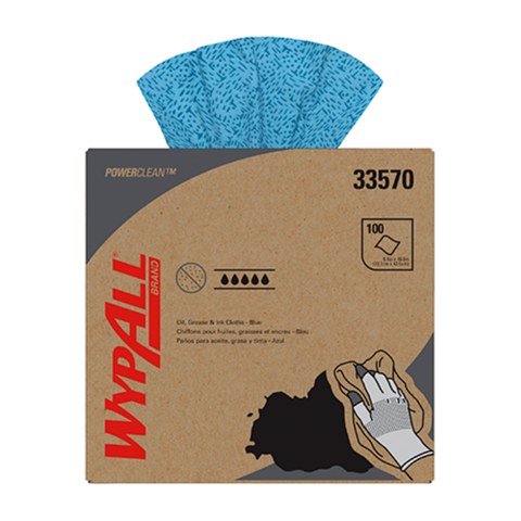 WYPALL® Oil, Grease and Ink Wipers — product code 33570-A