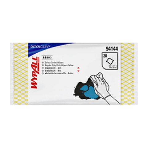 WYPALL® Color Coded Wipers Regular Duty - Yellow — product code 94144