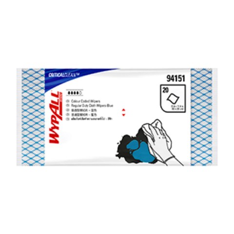 WYPALL® Color Coded Wipers Regular Duty - Blue — product code 94151