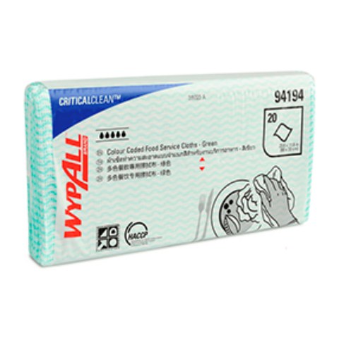 WYPALL® Food Service Towel, Green — product code 94194