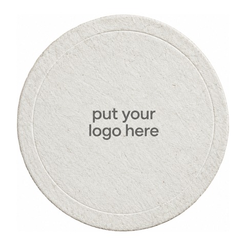 Tissue Coaster with Plastic Backing (Regular)